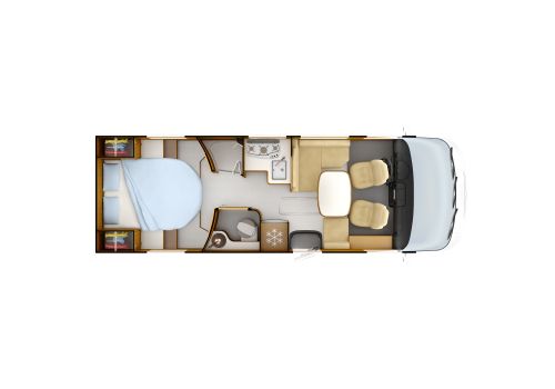 Autocaravana Integral RAPIDO 890F Modelo 2018 de Ocasión