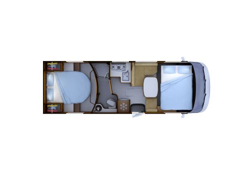 Autocaravana Integral RAPIDO 890F Modelo 2018 de Ocasión