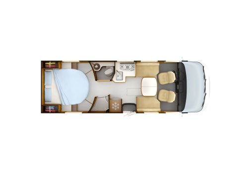 Autocaravana Integral RAPIDO 896F Modelo 2018 Nueva en Venta