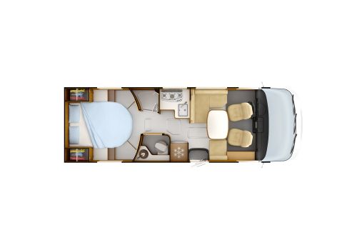 Autocaravana Integral RAPIDO 8090dF Modelo 2018 de Ocasión