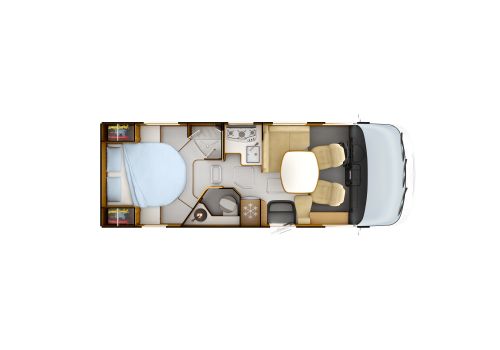 Autocaravana Integral RAPIDO 8080dF Modelo 2019 Nueva en Venta