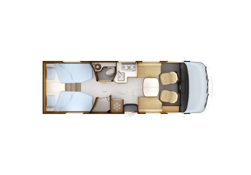 Autocaravana Integral RAPIDO 8066dF Modelo 2018 de Ocasión