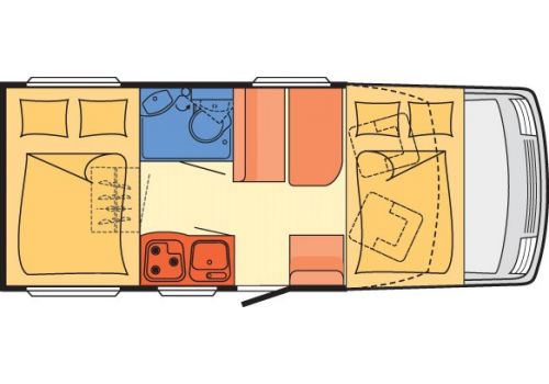 Autocaravana Integral DETHLEFFS Globebus I-11 modelo 2016 de Ocasión