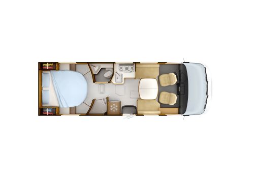 Autocaravana Integral RAPIDO I-96 Modelo 2018 Nueva en Venta