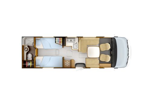 Autocaravana Integral RAPIDO I-165 Modelo 2018 de Ocasión