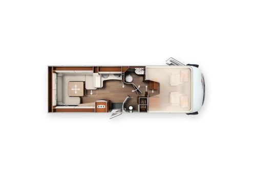 Autocaravana Integral CARTHAGO Liner for two I 53 de Ocasión
