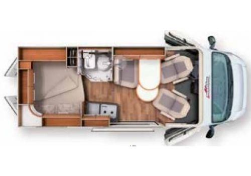 Furgoneta Cámper MALIBU Malibu 540 modelo 2018 de Ocasión