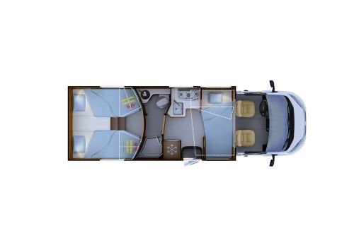 Autocaravana Perfilada RAPIDO 666F Modelo 2018 de Ocasión