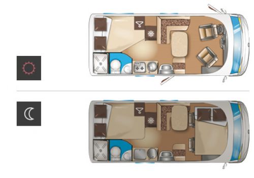 Autocaravana Integral ITINEO LB 600 modelo 2016 de Ocasión