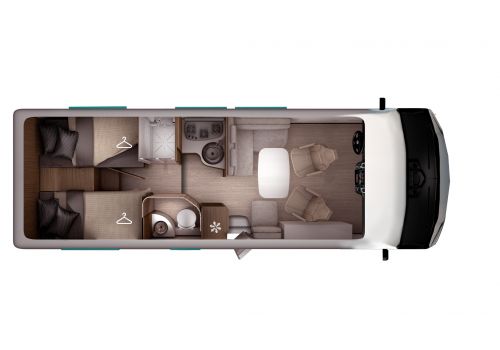 Autocaravana Integral ITINEO JB 700 modelo 2018 de Ocasión
