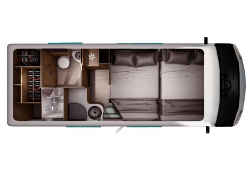 Autocaravana Integral ITINEO FB 650 modelo 2018 Nueva en Venta