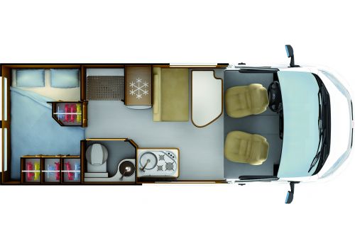 Furgoneta Cámper RAPIDO VAN V55 de Ocasión