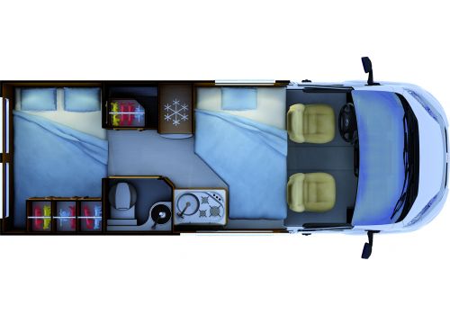 Furgoneta Cámper RAPIDO VAN V55 de Ocasión