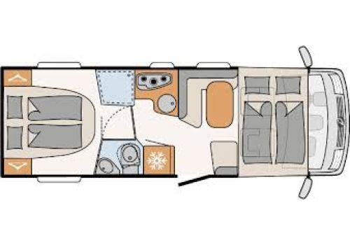 Autocaravana Integral DETHLEFFS Magic Edition I 3 DBM modelo 2018 de Ocasión