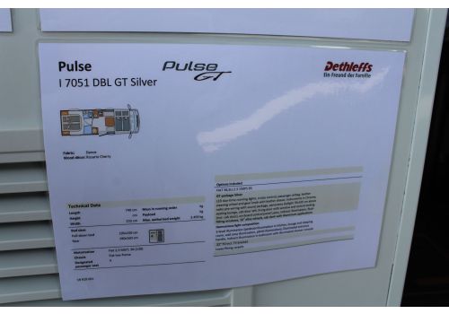 Autocaravana Integral DETHLEFFS Pulse I7051 DBL Modelo 2019 de Ocasión