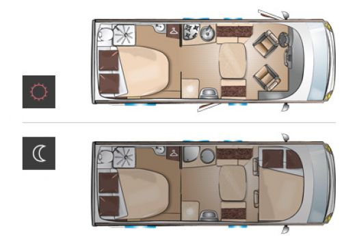 Autocaravana Integral ITINEO MC 650 modelo 2016 de Ocasión