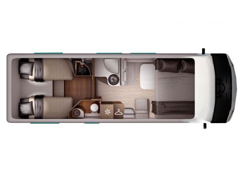 Autocaravana Integral ITINEO MJB 740 de Ocasión