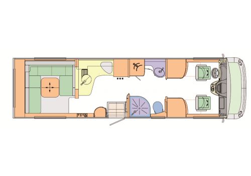 Autocaravana Integral CONCORDE Carver 890RRL de Ocasión