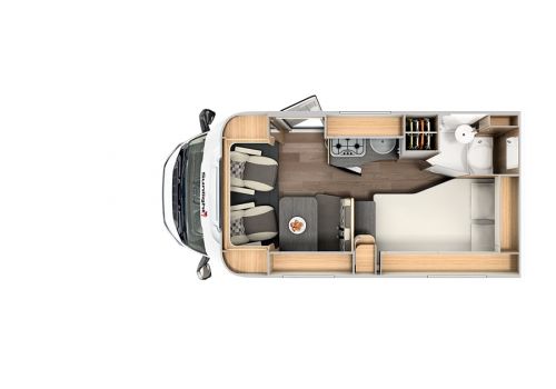 Autocaravana Perfilada SUNLIGHT T-58 de Ocasión