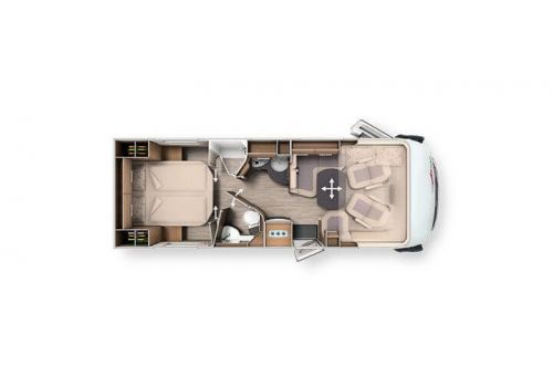 Autocaravana Integral CARTHAGO C-Tourer I 150 QB modelo 2019 de Ocasión