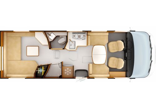 Autocaravana Integral RAPIDO 8094DF de Ocasión