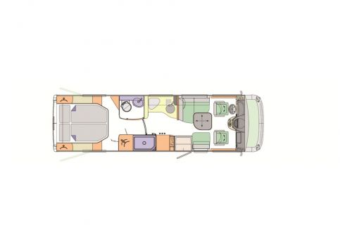 Autocaravana Integral CONCORDE Credo 841M de Ocasión