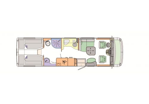 Autocaravana Integral CONCORDE Carver 840L de Ocasión