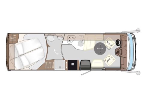 Autocaravana Integral CONCORDE Credo 791 MI de Ocasión