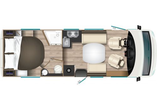 Autocaravana Integral ITINEO MC 740 Spirit Edition Modelo 2021 de Ocasión