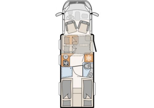 Autocaravana Perfilada DETHLEFFS Pulse T 7051 EB de Ocasión
