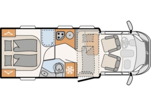 Autocaravana Perfilada DETHLEFFS Pulse T 6651 DBM de Ocasión