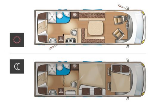 Autocaravana Integral ITINEO SB 700 modelo 2017 de Ocasión