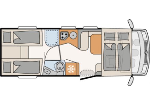 Autocaravana Integral DETHLEFFS Pulse I 7051 EB de Ocasión