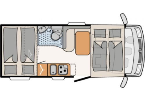 Autocaravana Integral DETHLEFFS Globebus I-1 de Ocasión