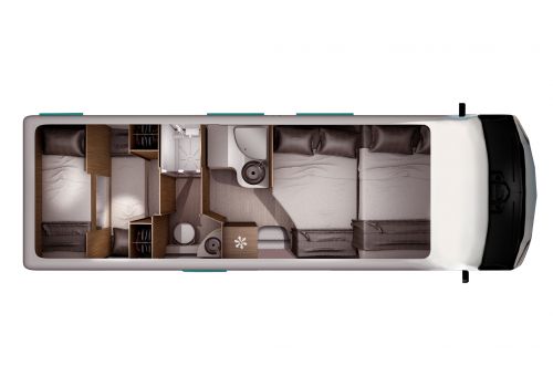 Autocaravana Integral ITINEO SB 740 modelo 2018 de Ocasión