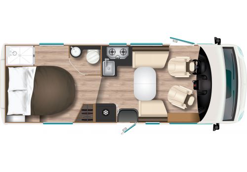 Autocaravana Integral ITINEO MC 700 Modelo 2021 de Ocasión