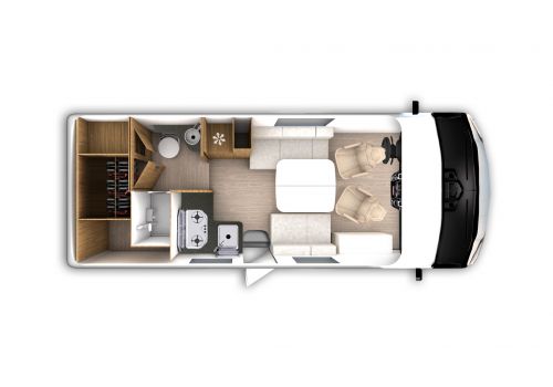 Autocaravana Integral ITINEO FC 650 modelo 2020 de Ocasión