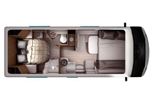 Autocaravana Integral ITINEO MB700 modelo 2019 de Ocasión