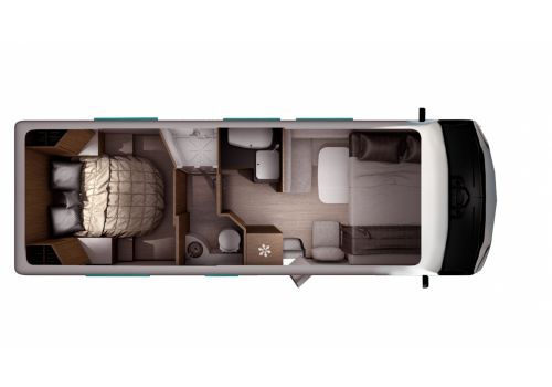 Autocaravana Integral ITINEO MB 740 modelo 2019 Nueva en Venta