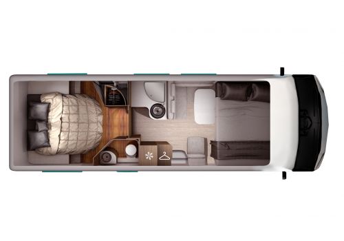 Autocaravana Integral ITINEO MJB 740 modelo 2018 de Ocasión