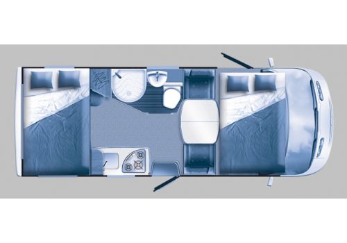 Autocaravana Integral RAPIDO 9010 de Ocasión