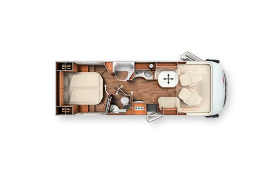 Autocaravana Integral CARTHAGO Chic C-Line 5.3 Modelo 2019 de Ocasión