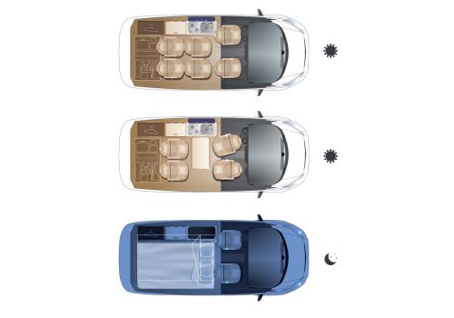 Furgoneta Cámper DREAMER Cap Coast modelo 2019 de Ocasión