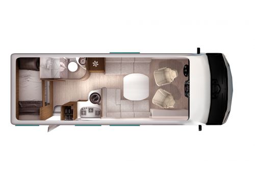 Autocaravana Integral ITINEO SB 700 de Ocasión