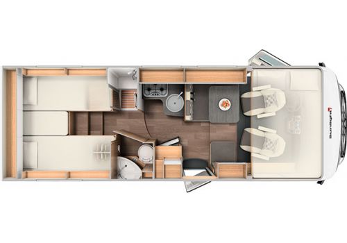 Autocaravana Integral SUNLIGHT I 68 de Ocasión