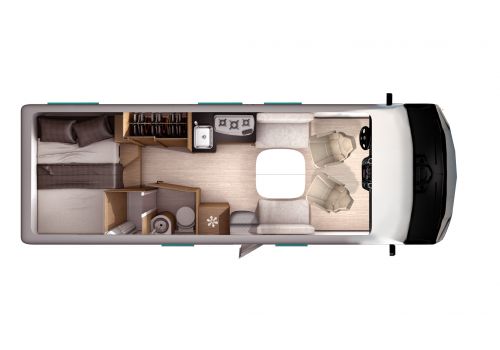Autocaravana Integral ITINEO TC 740 modelo 2019 de Ocasión