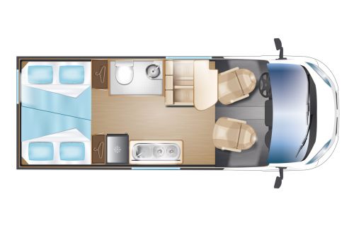 Furgoneta Cámper DREAMER D 53 modelo 2019 de Ocasión