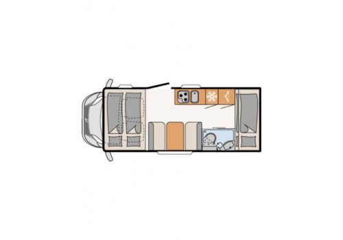 Autocaravana Capuchina DETHLEFFS A5887 de Ocasión