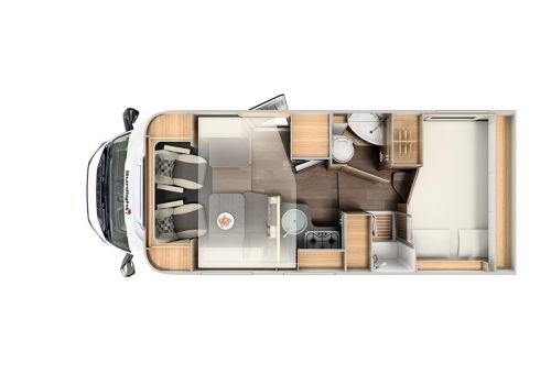 Autocaravana Perfilada SUNLIGHT T-65 de Ocasión