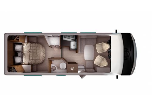 Autocaravana Integral ITINEO MB740 de Ocasión